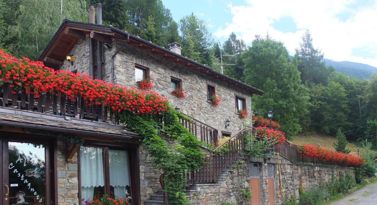 Agriturismo Al Castagneto Villa Mazzo di Valtellina Bagian luar foto